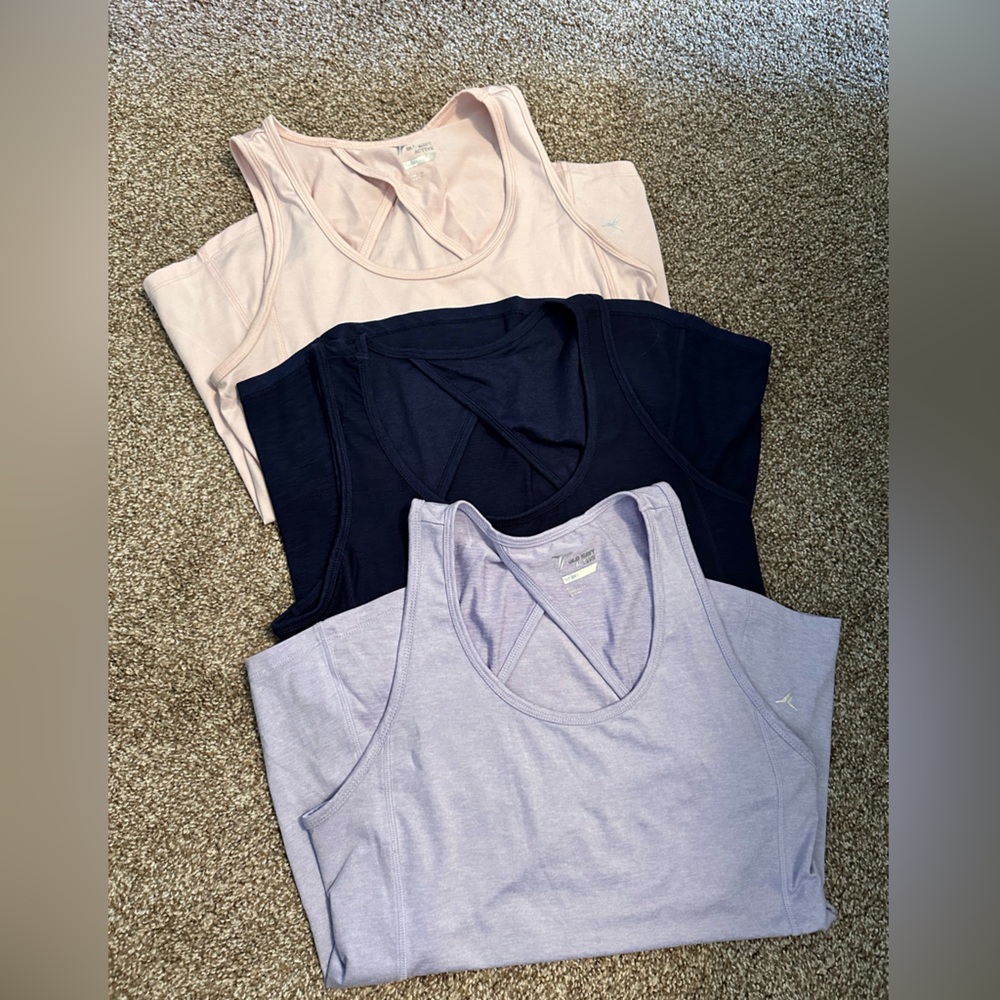 Three Old Navy Workout Tanks